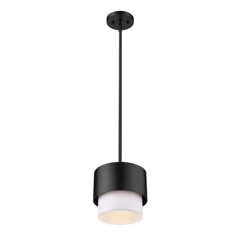 Z-Lite Counterpoint 1 - Light Pendant in  Matte Black