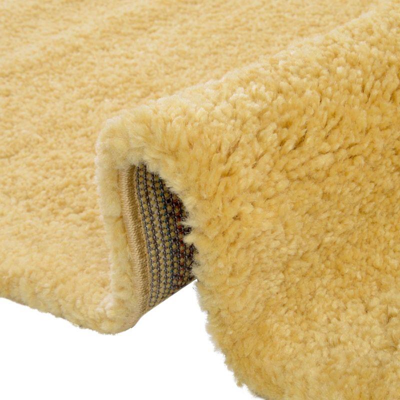Unique Loom 3' 3 x 5' 3 Solo Calabasas Yellow Area Rug