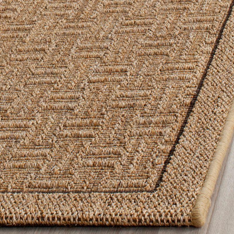 Natural Sisal Geometric 2' x 8' Runner Rug