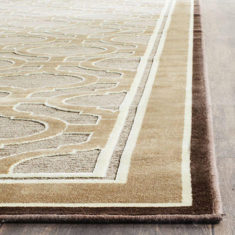 Martha Stewart Martha Stewart Hand Tufted Viscose Pile Geometric Rug