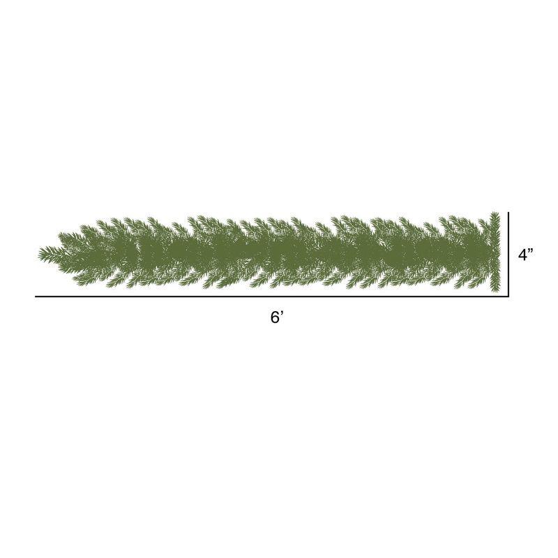 Vickerman 6' Red-Burgundy Mixed Berry Artificial Christmas Garland, Unlit