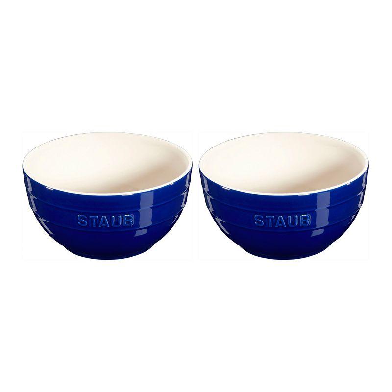 Staub Ceramic 2-pc Large Universal Bowl Set