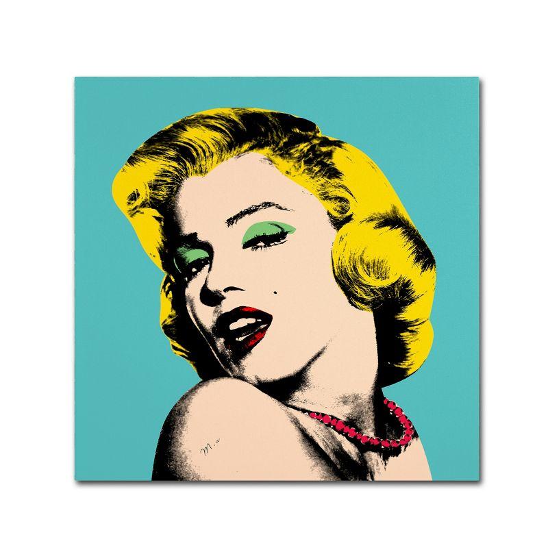 Mark Ashkenazi Colorful Celebrity Portrait Canvas Art, 24 x 24 Inches