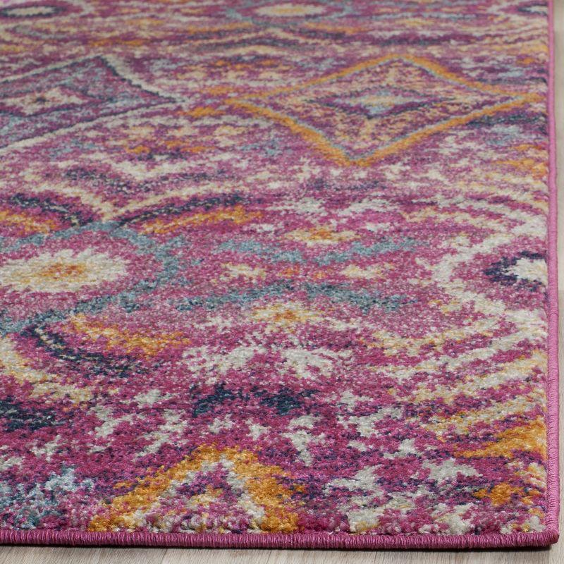 Madison MAD610 Power Loomed Indoor Area Rug - Fuchsia/Multi - 10'x14' - Safavieh.