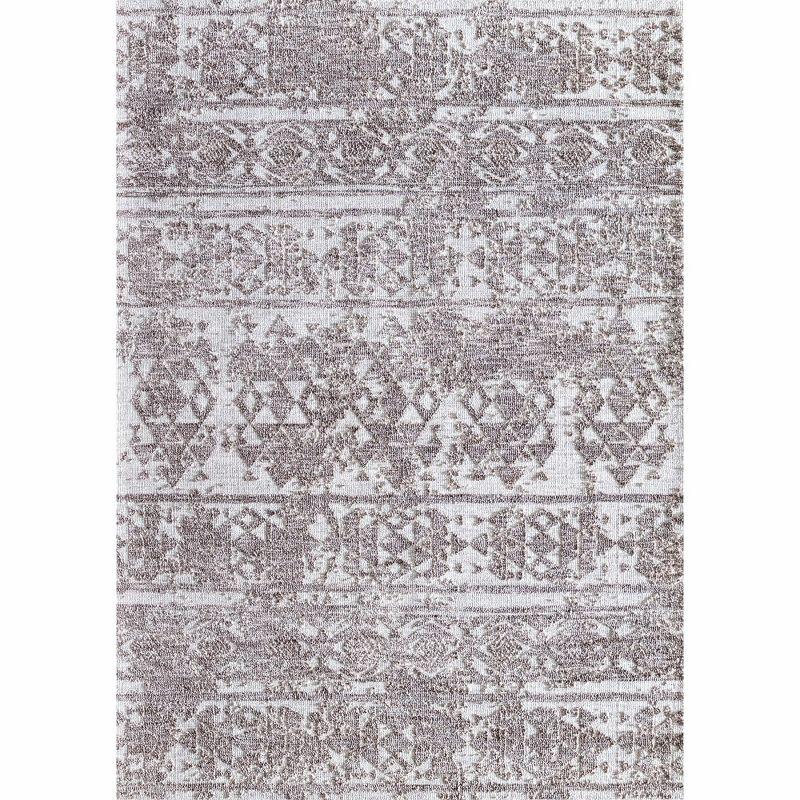 Rugs America Gianna GA40A Vintage Abstract Area Rug for Dining Room Rug Neutral Rug Living Room Rug Kitchen, 2'x3'