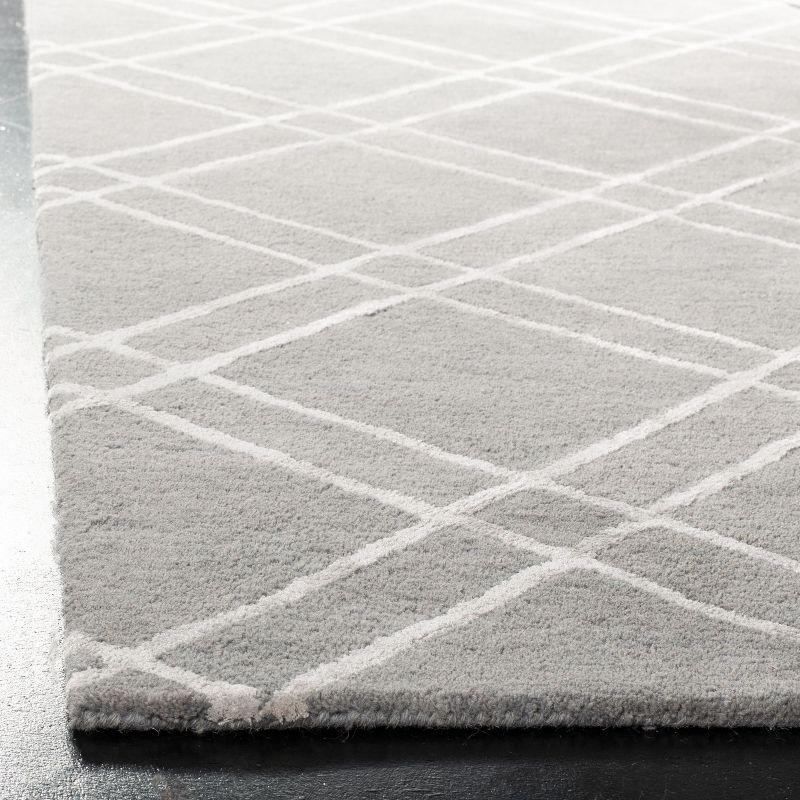 Himalaya HIM901 Handmade Accent Rug - 2'x3' - Grey/Silver - Safavieh