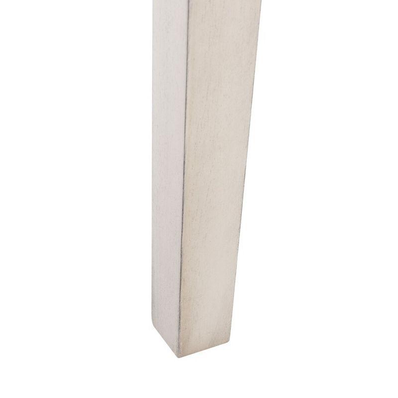 Toby Accent Table With Storage Drawers - AMH6625D - White Birch - Safavieh Couture