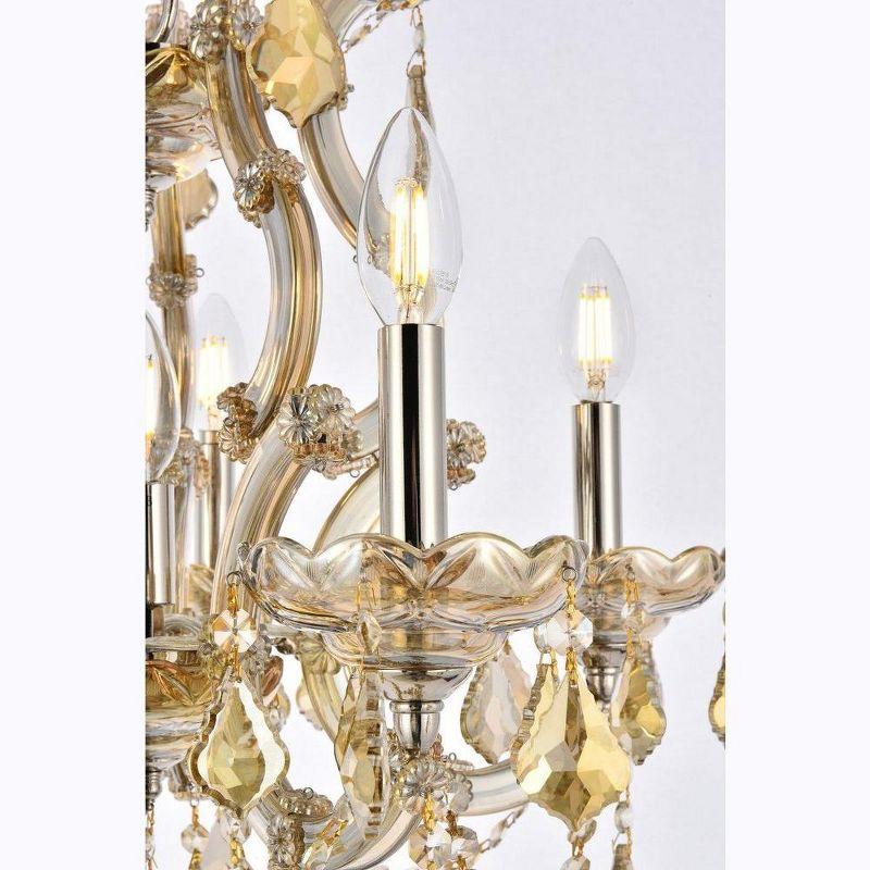Ivy Bronx Maria Theresa 6 Light 20 inch Dining Chandelier Ceiling Light, Royal Cut