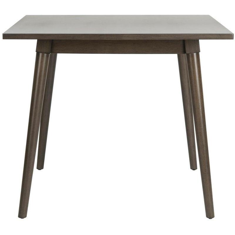 Simone Square Dining Table - DTB9200B - Grey Walnut - Safavieh