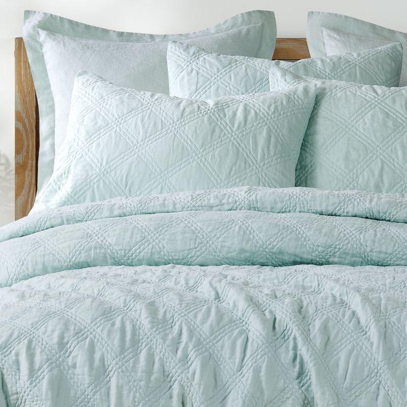 Levtex home Washed Linen Spa Quilt