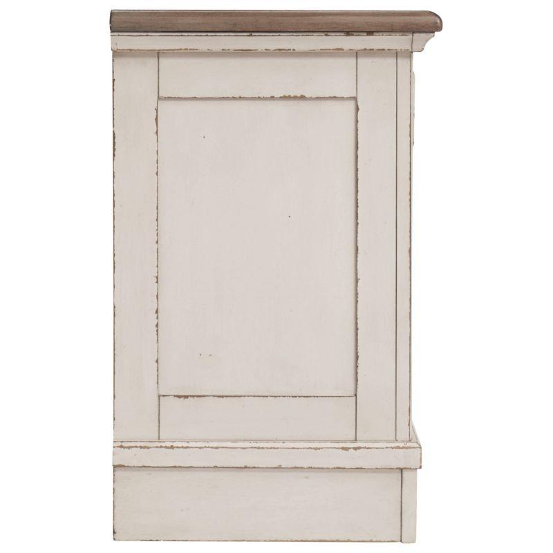 Hayley 3 - Drawer Nightstand in White