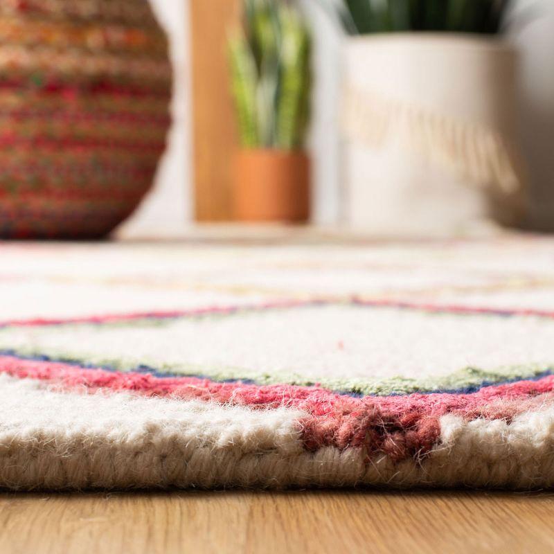 Bellagio BLG563 Hand Tufted Runner Rug - Ivory/Multi - 2'3"x7' - Safavieh.