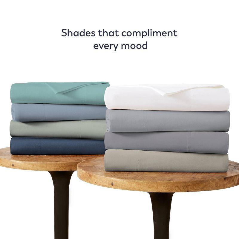 Color Sense 1200TC Premium Cotton-Blend Wrinkle-Resistant Sheet Set