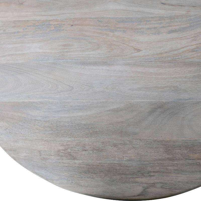 Kashida Round Solid Wood Dining Table