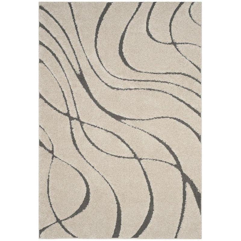 Florida Shag SG471 Power Loomed Area Rug  - Safavieh