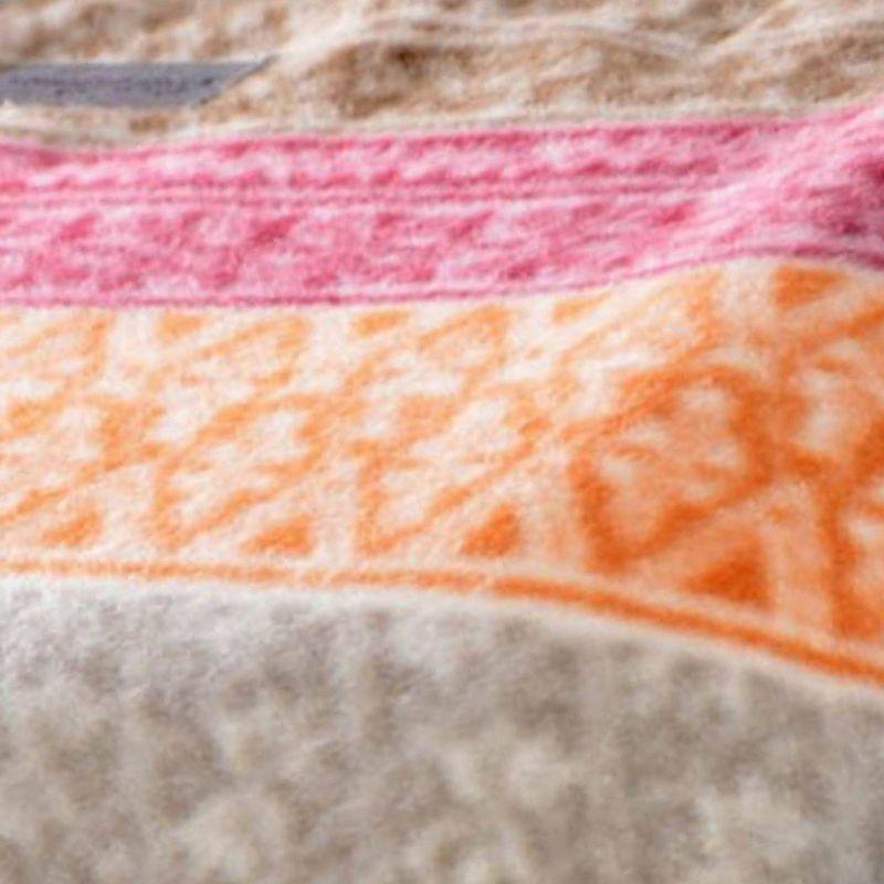 Eddie Bauer Eddie Bauer Printed Plush Fleece/Sherpa Oversized Throw Blanket