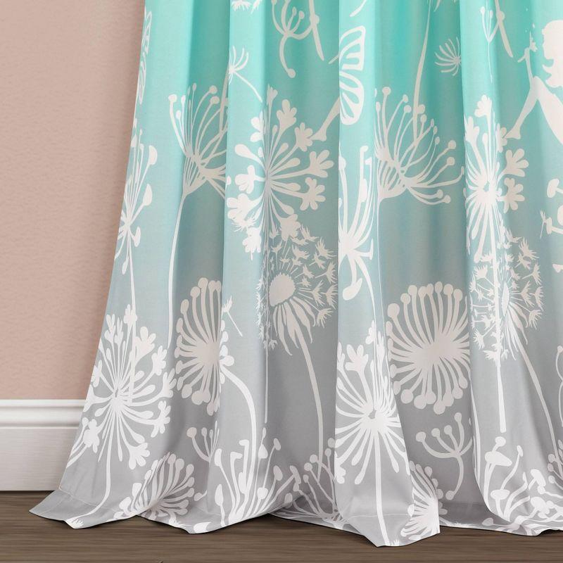 Polyester Semi Sheer Curtain Pair (Set of 2)