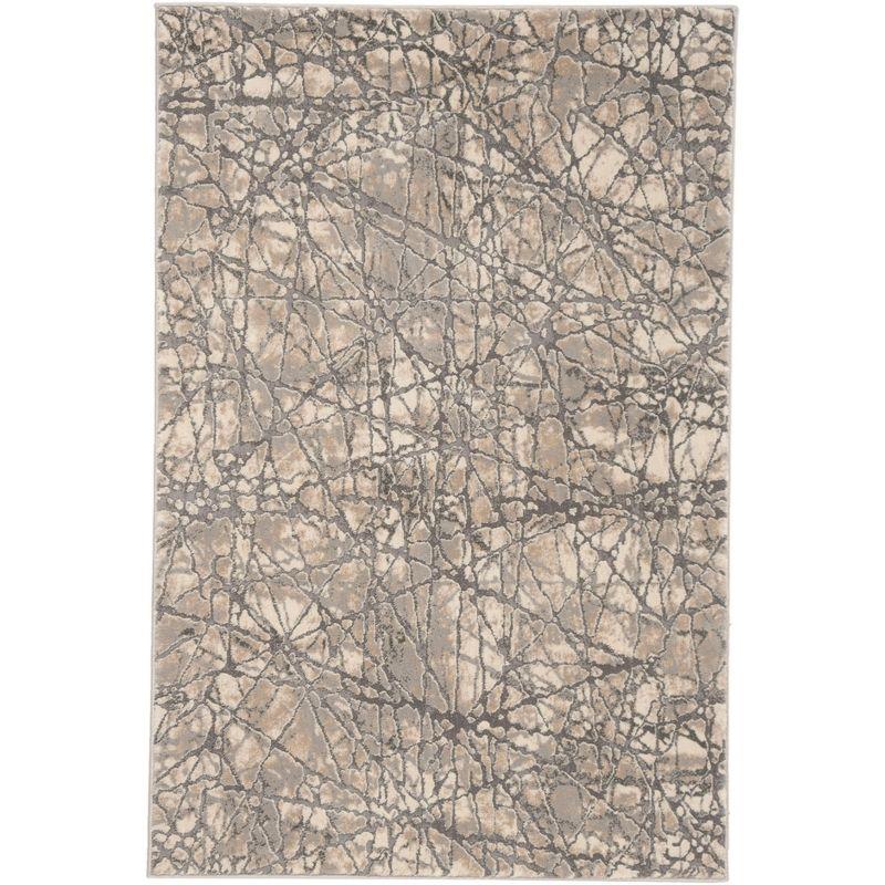 Meadow MDW324 Power Loomed Indoor Accent Rug - Beige/Grey - 3'3"x5' - Safavieh