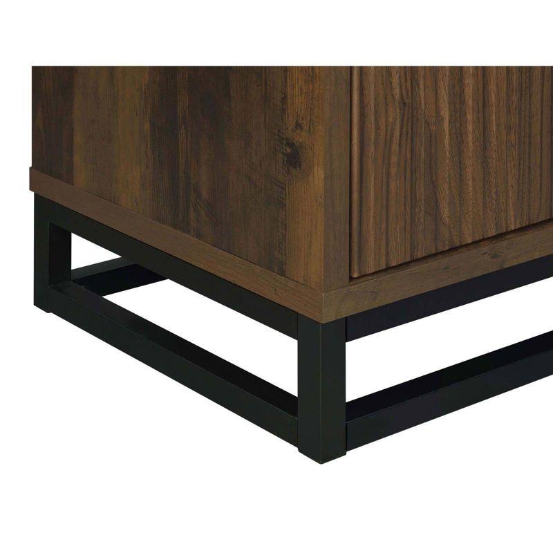 Coaster Ryatt Transitional 4 Door Wood Accent Cabinet Dark Pine