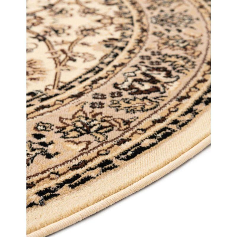 Unique Loom 5' 0 x 8' 0 Sialk Hill Washington Ivory Area Rug