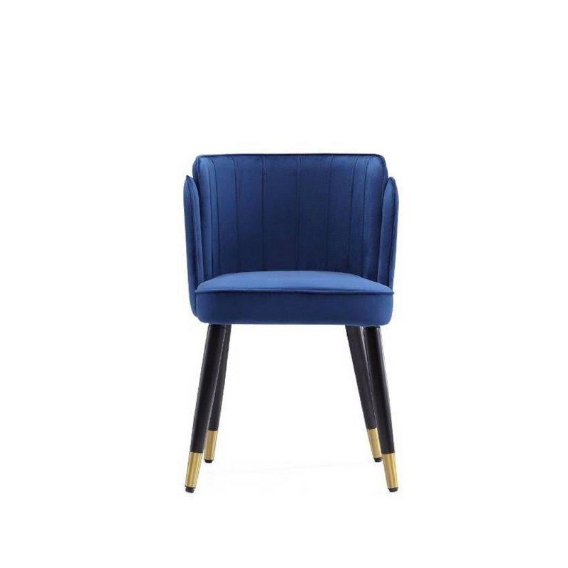 Zephyr Velvet Dining Chair - Manhattan Comfort