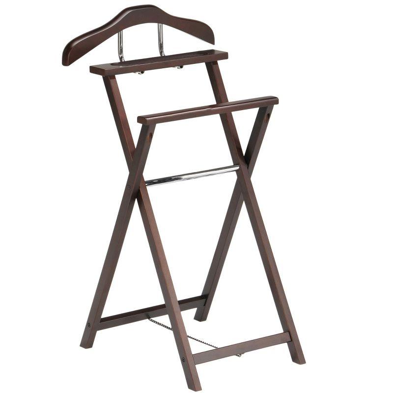 Foldable Wood Valet Stand