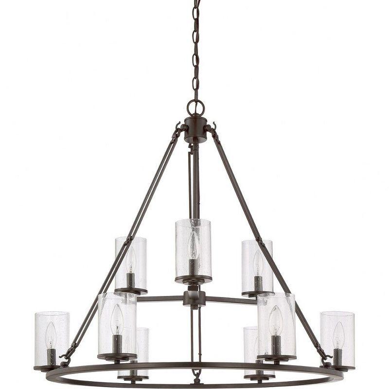 Quoizel Lighting Buchanan 9 - Light Chandelier in  Western Bronze