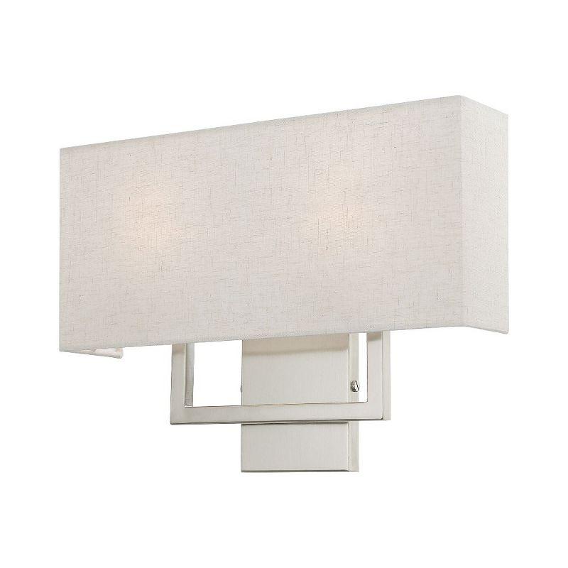 Livex Lighting Pierson 2 - Light Wall Light in  Brushed Nickel