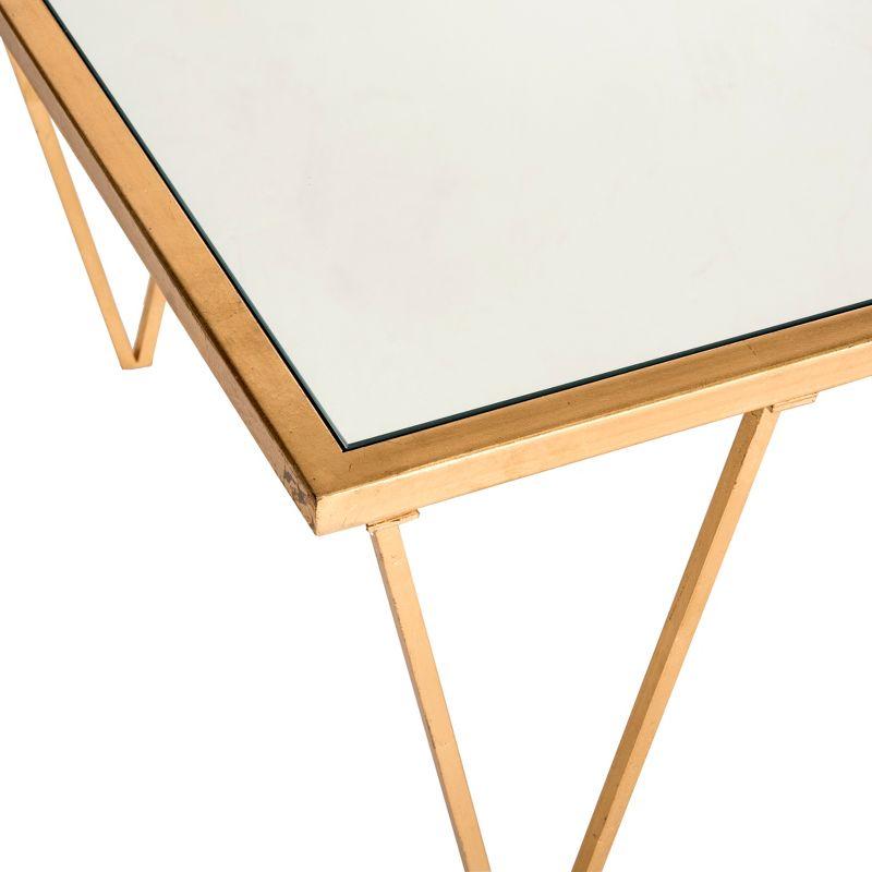 Arlene Coffee Table - Gold/Mirror - Safavieh