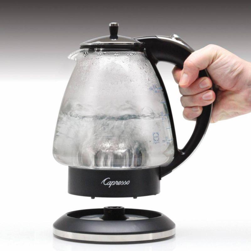 Capresso H2O Glass Electric Tea Kettle