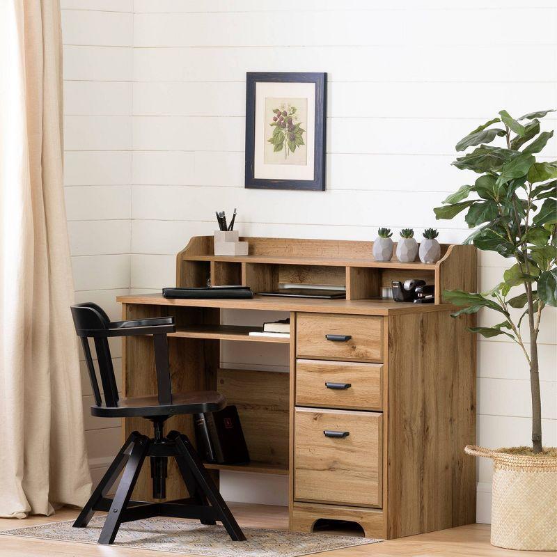 Versa Desk with Hutch