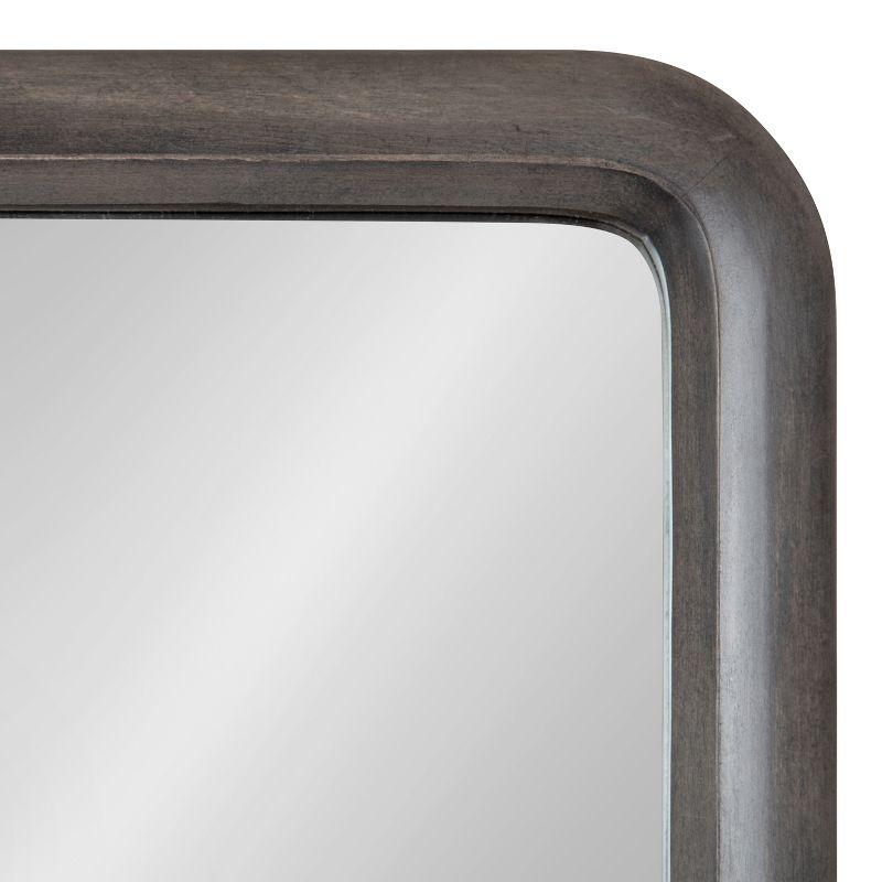 Kate and Laurel Pao Framed Wood Wall Mirror