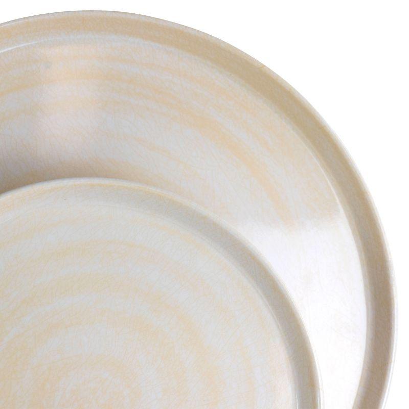 12 Piece Melamine Dinnerware Set - Service for 4