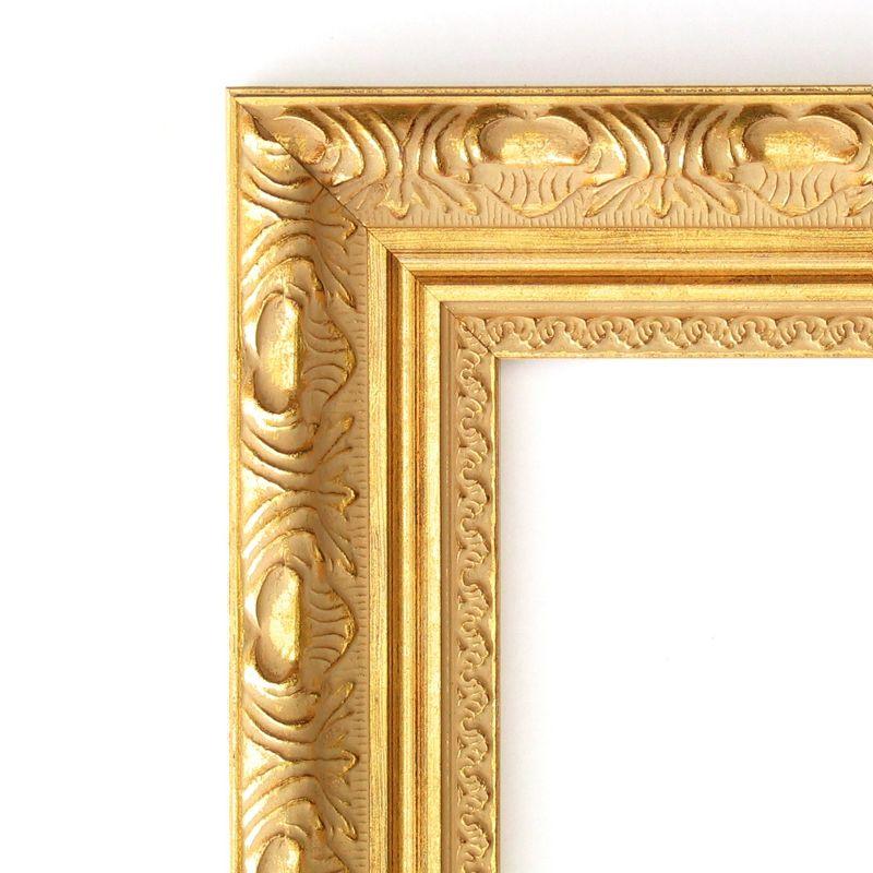 Amanti Art Versailles Gold Wood Picture Frame Opening Size 18x22 in.