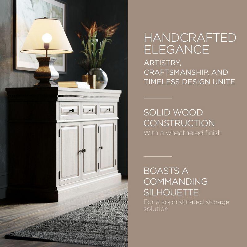 Maven Lane Theo Wooden Sideboard in Antiqued Finish