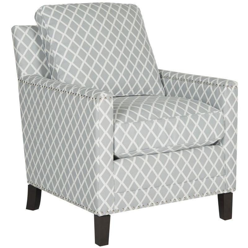 Buckler Arm Chair - MCR4613 - Grey/White - Safavieh