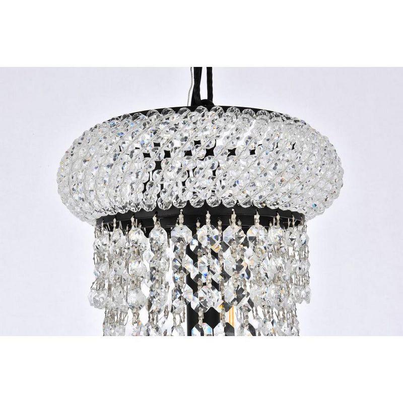 Elegant Lighting Primo 8 - Light Pendant in  Black