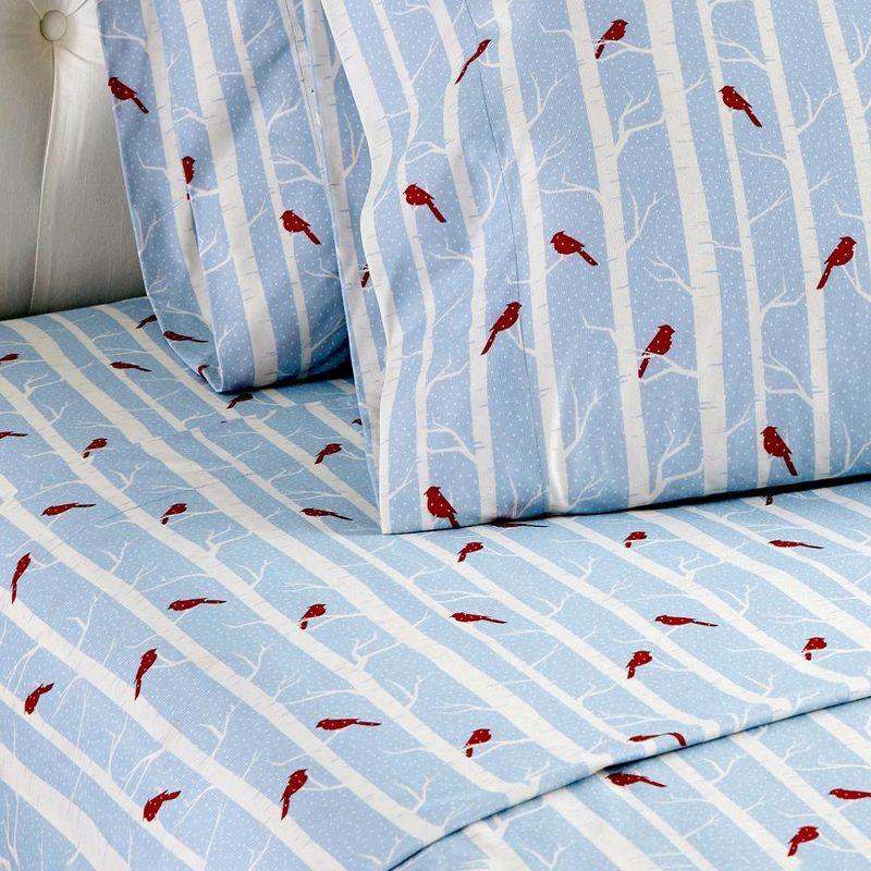 Micro Flannel® Micro Flannel® Printed Deep-Pocket Sheet Set