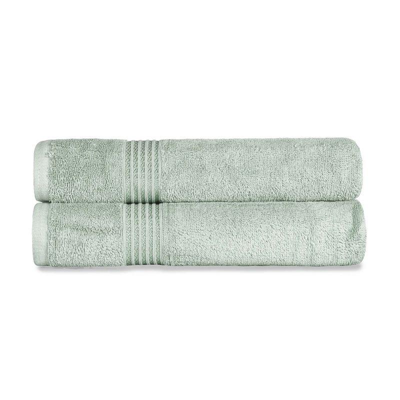 Oversized Sage Egyptian Cotton Washcloth Set