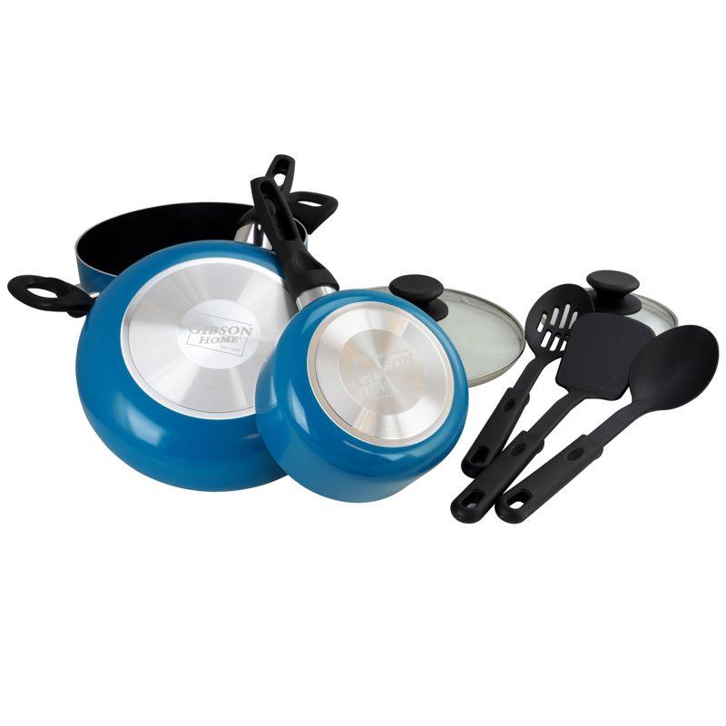 Gibson Home Gibson Home Palmer 8 Pieces Aluminum Non Stick Cookware Set