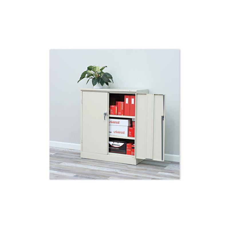 Alera® Assembled 42" High, 2 Shelf Storage Cabinet