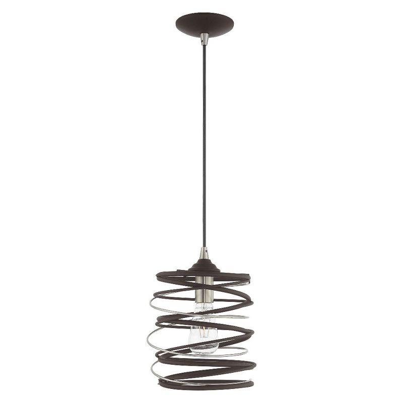 Livex Lighting Geometric 1 - Light Pendant in  Bronze