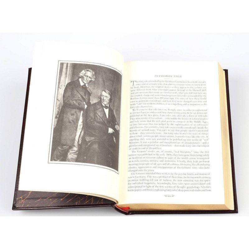 Grimm's Complete Fairy Tales - (Leather-Bound Classics) by  Jacob Grimm & Wilhelm Grimm (Leather Bound)