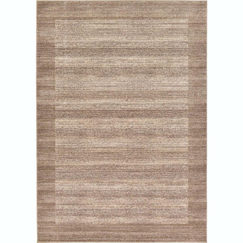 Unique Loom Abigail Del Mar Area Rug , 8'x11'2" Rectangular ,Beige