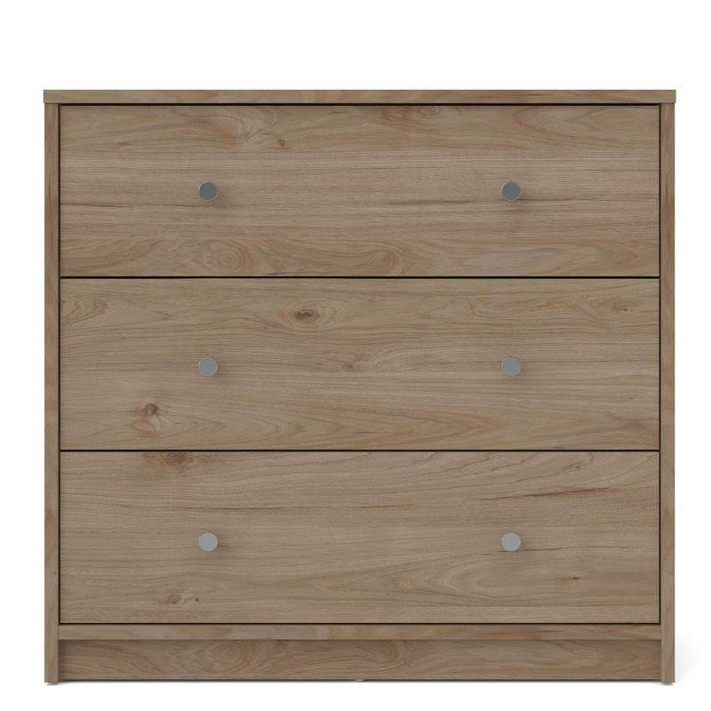 Tvilum, 3 Drawer Chest Jackson Hickory
