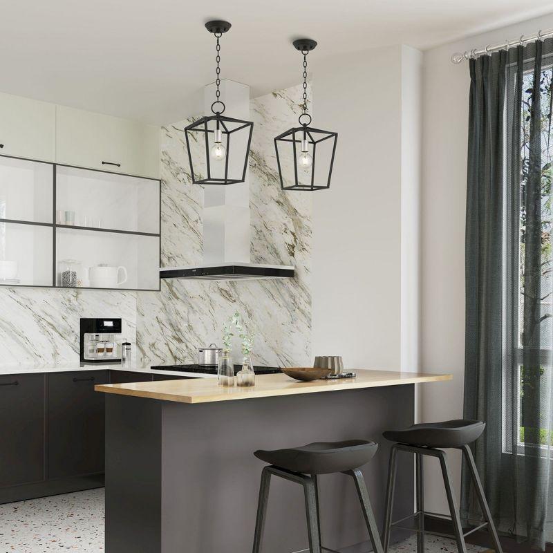 Livex Lighting Devonshire 1 - Light Pendant in  Black