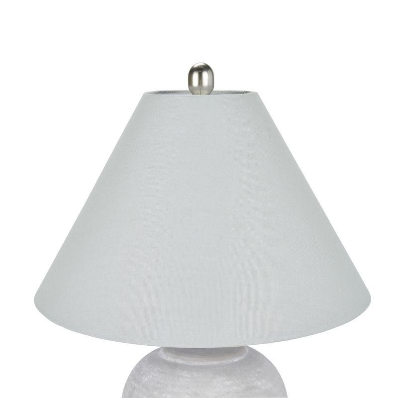 23" Unglazed Ceramic Jar Table Lamp - Nourison