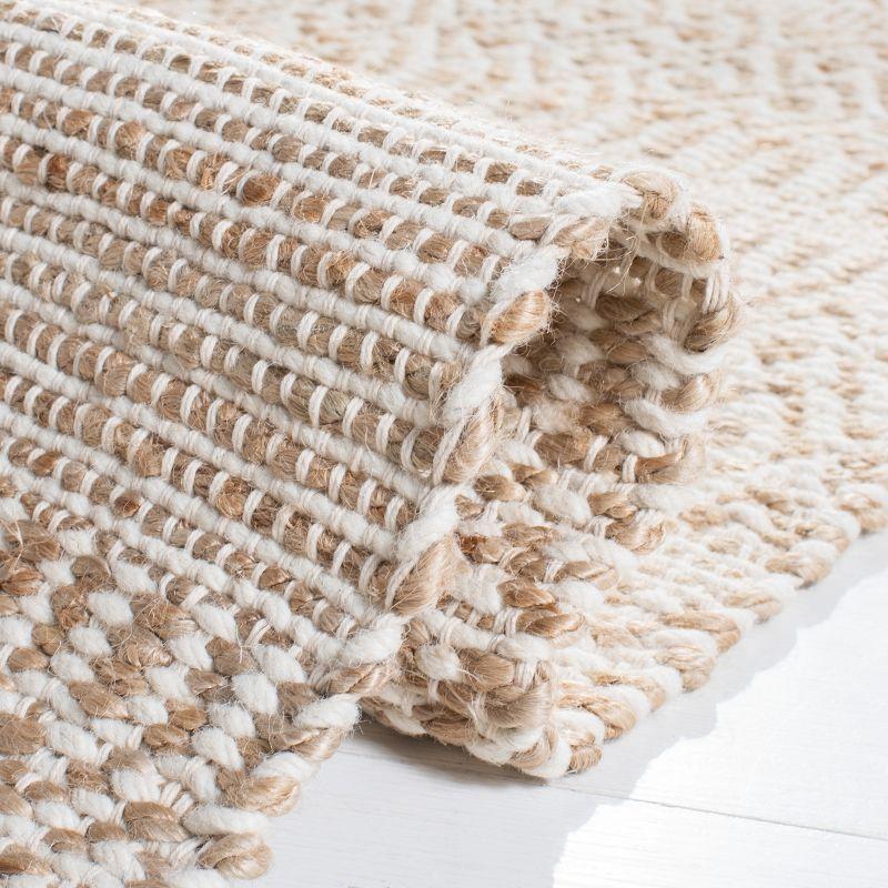 Natural Fiber NF829 Hand Woven Area Rug - Natural/Ivory - 8'x10' - Safavieh.