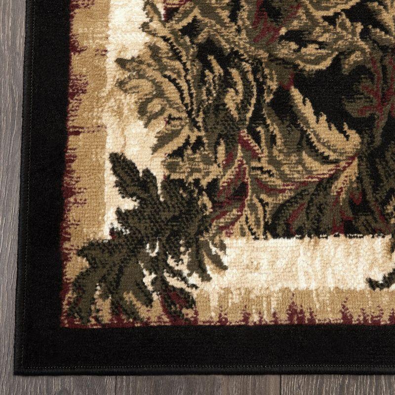 Home Dynamix Optimum Kawan Traditional Leaves Area Rug