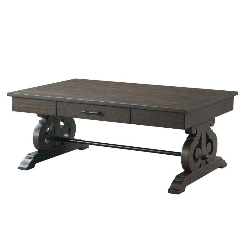 Stanford Coffee Table Dark Ash - Picket House Furnishings